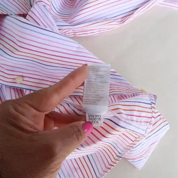 Tommy Hilfiger Striped Long Sleeve Shirt - Picture 6 of 9